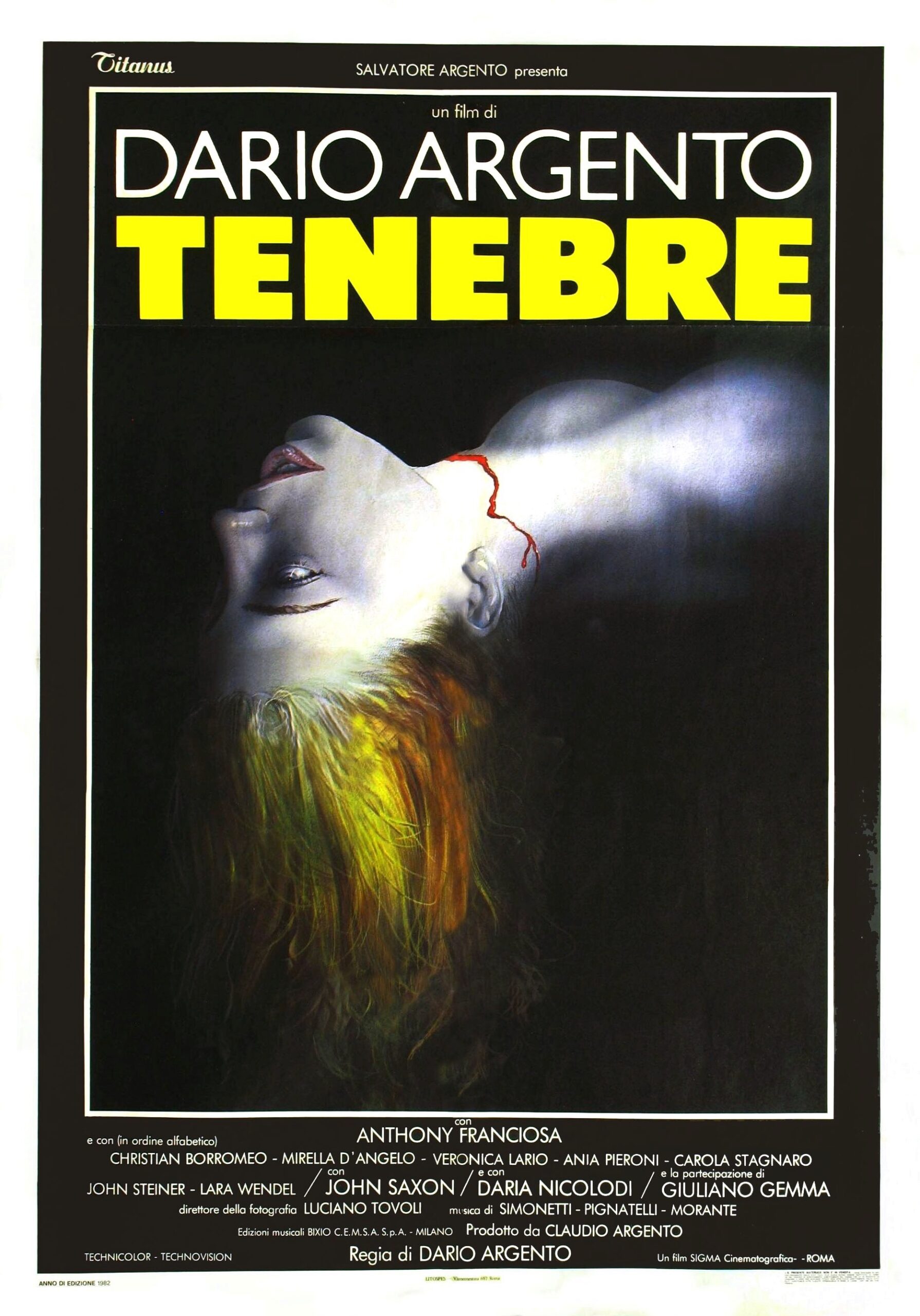Tenebre dario argento