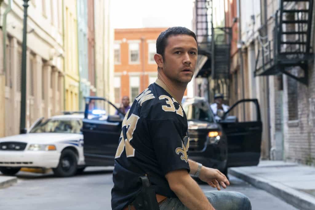 PROJECT POWER (L-R) JOSEPH GORDON-LEVITT as FRANK in PROJECT POWER Cr. SKIP BOLEN/NETFLIX © 2020
