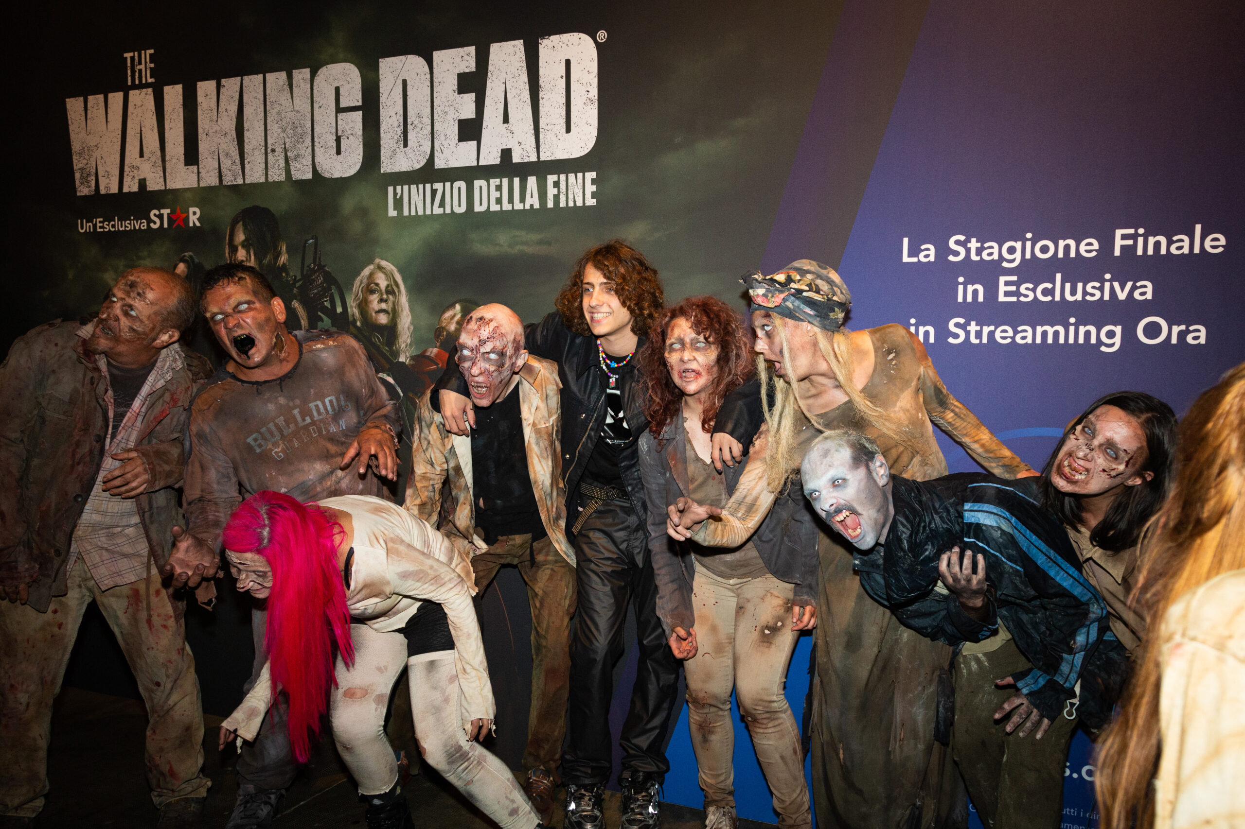 the walking dead party