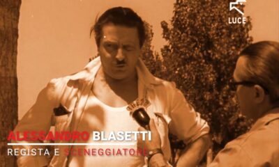 Immagine di un'intervista ad Alessandro Blasetti