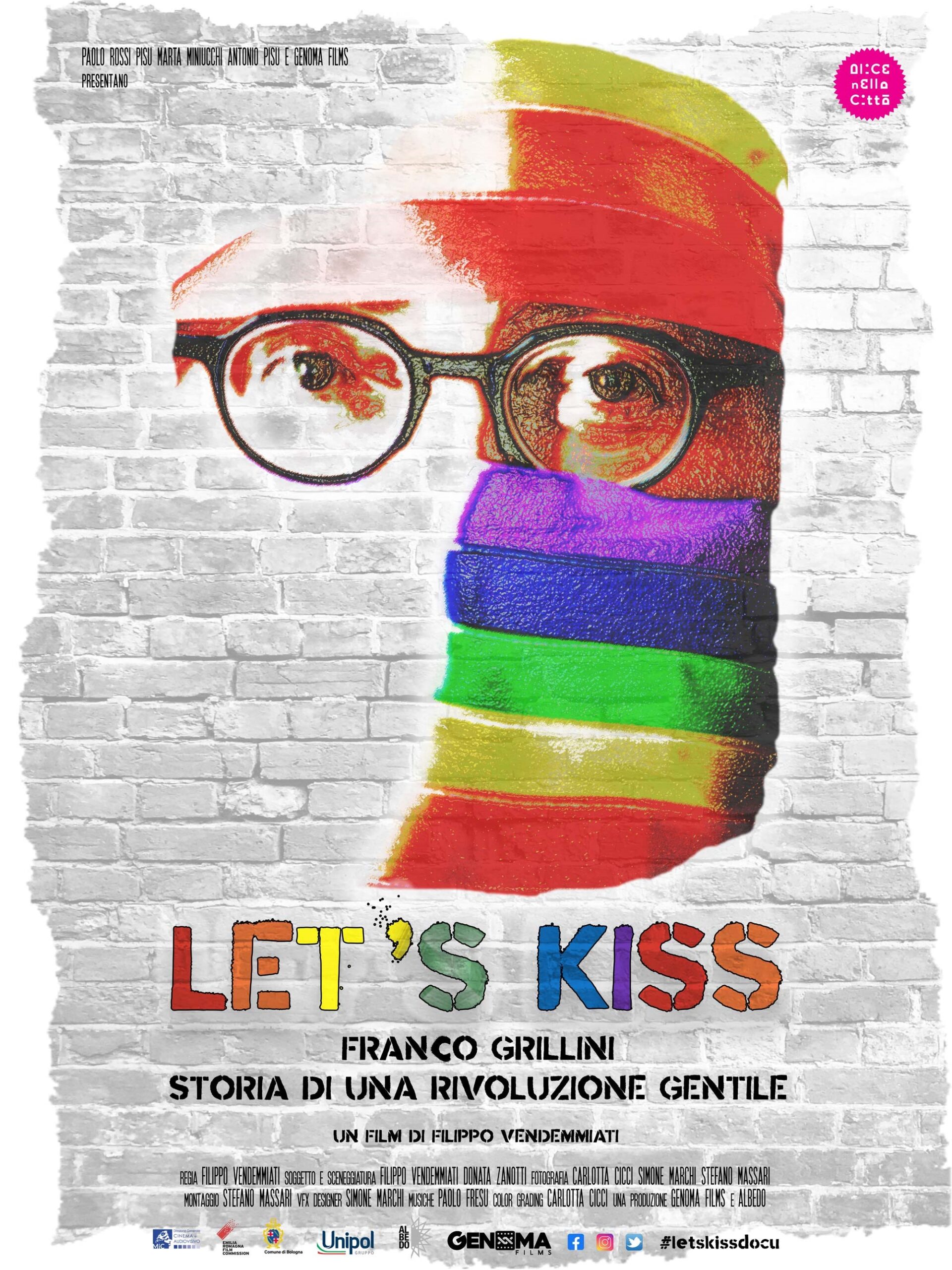 let's kiss in sala