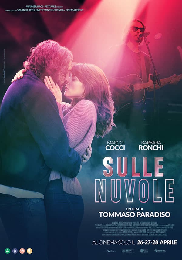 sulle nuvole poster