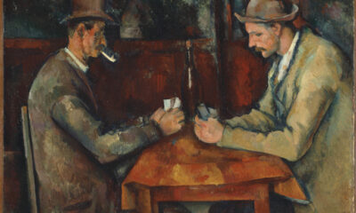 Poker face i giocatori di carte di Cezanne