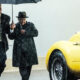 Immagine del film con Adam Driver nei panni di Enzo Ferrari.