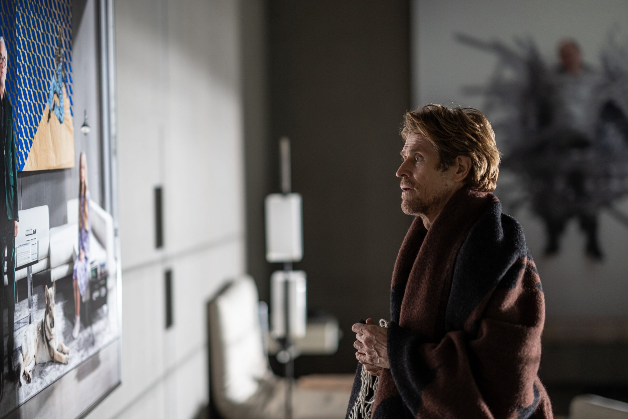 Lo Schermo dell'arte, Willem Dafoe nel film in programma Inside