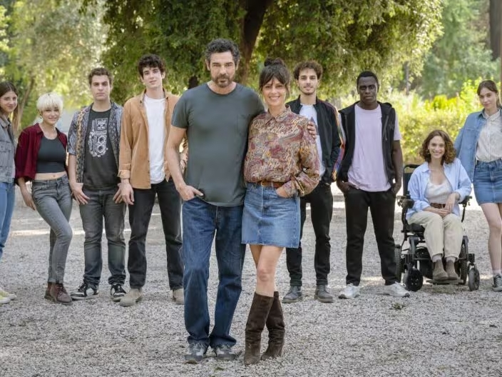 Un professore 2 - Il cast in esterna
