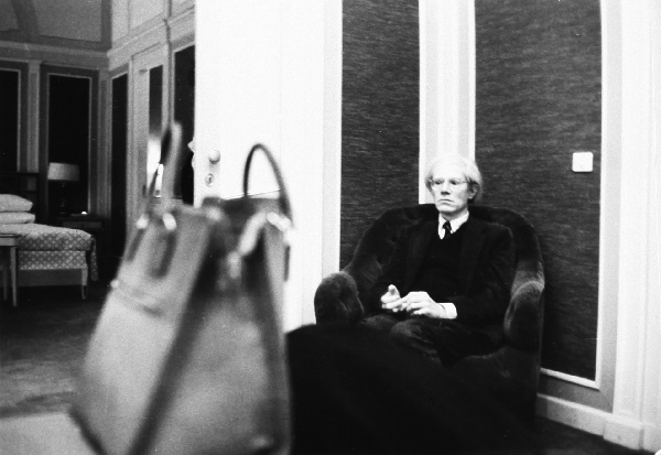Andy Warhol ritratto da Dino Pedriali