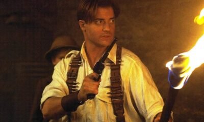 Brendan Fraser nei panni di Richard Rick O'Connell ne 'La Mummia'.