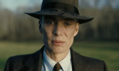 Cillian Murphy in una scena del film Oppenheimer