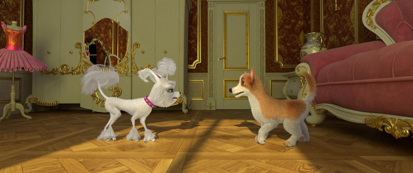 Sansone e Margot: Due cuccioli all'opera