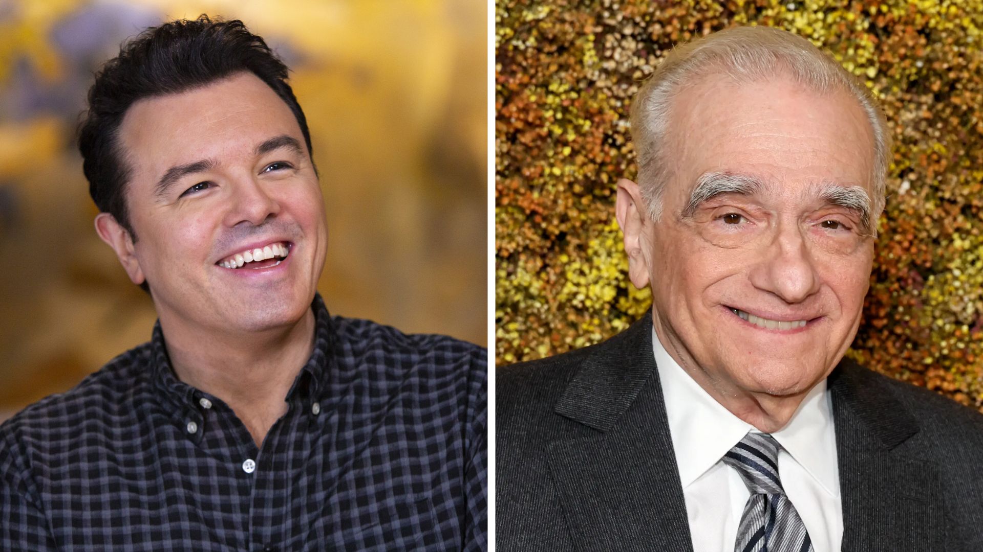 Seth MacFarlane e Martin Scorsese