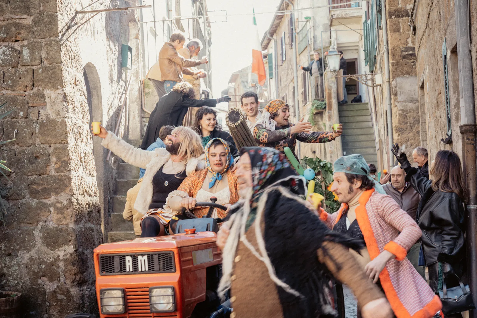 Foto di scena de La chimera, di Simona Pampallona. bellaria film festival