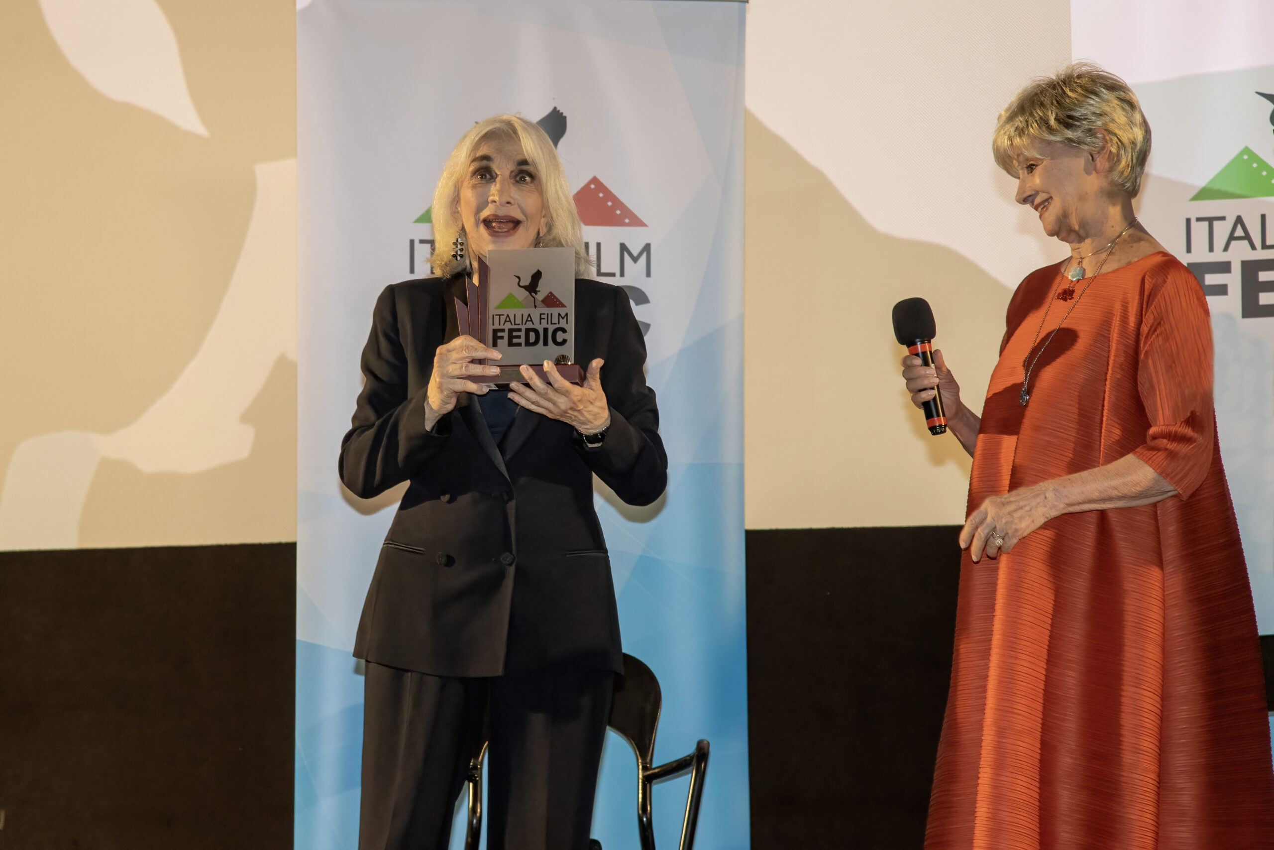 Anna Bonaiuto e Milena Vukotic