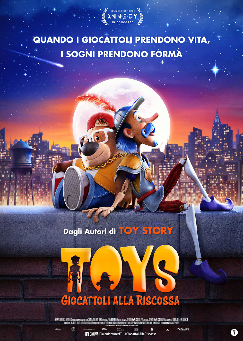 In sala, dal 16 Gennaio, la nuova opera originale d'animazione, firmata dagli autori di Toy Story, prodotta da nWave Pictures e distribuita da Plaion Pictures.