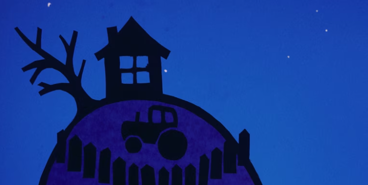 Un'immagine dal corto 'Landflucht'