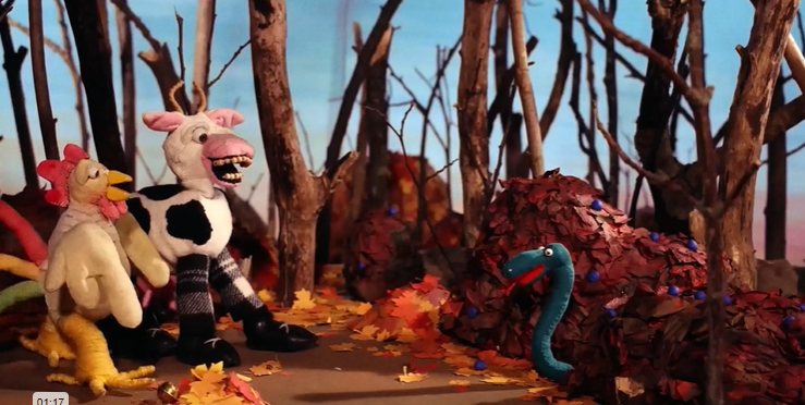 Un'immagine dal corto 'Landflucht'