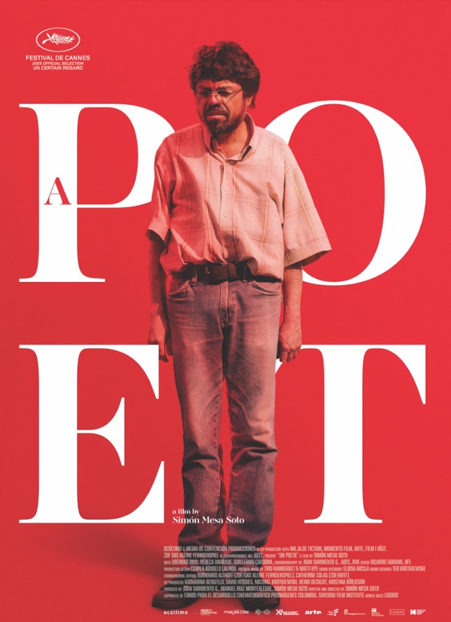 In foto il poster di 'Un Poeta'