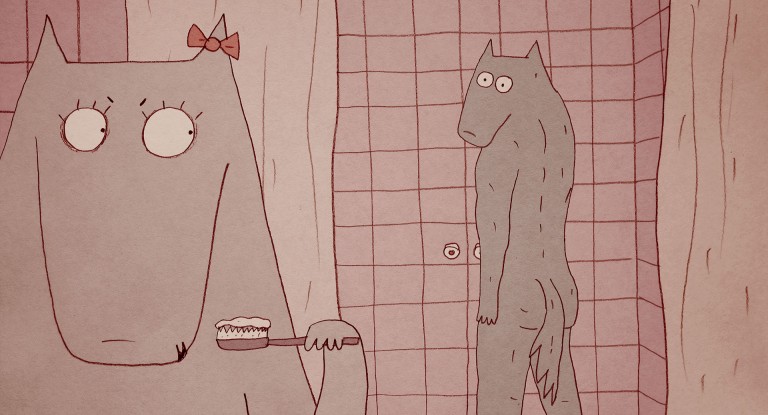 Su MUBI il cortometraggio animato 'Toomas beneath the valley of the wild wolves': tra critica alla società e fiaba del lupo