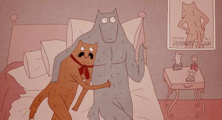 Su MUBI il cortometraggio animato 'Toomas beneath the valley of the wild wolves': tra critica alla società e fiaba del lupo