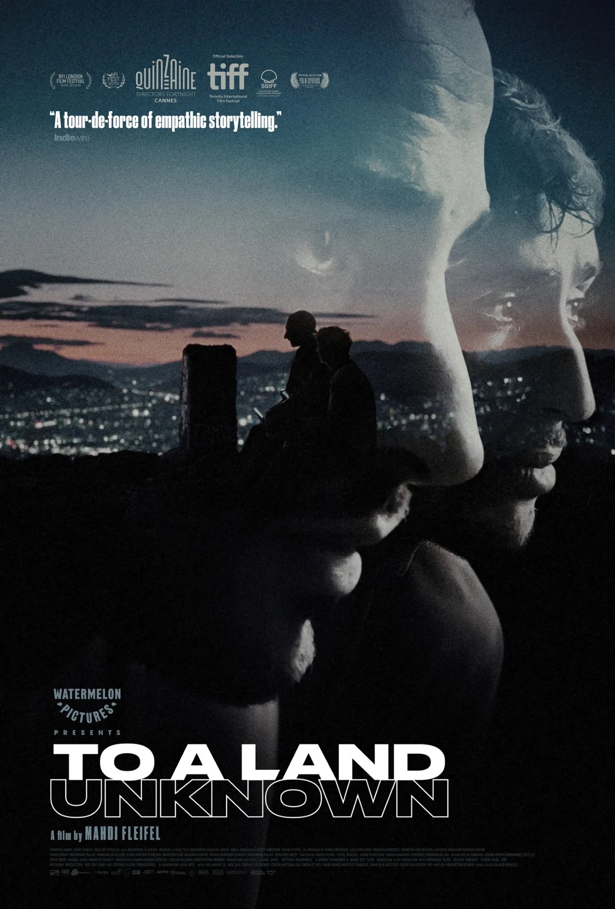 Il poster statunitense di 'To a Land Unknown'.
