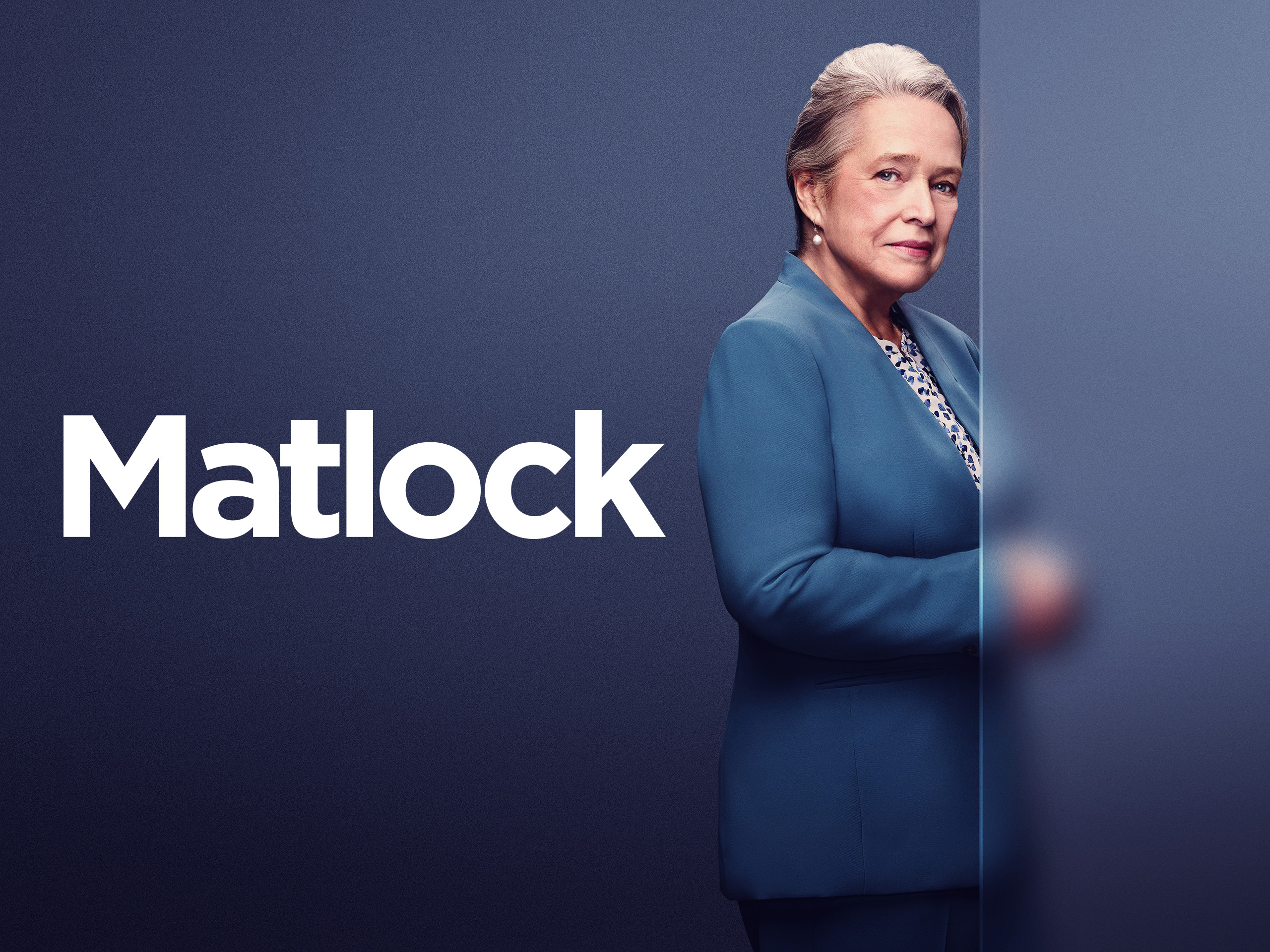 Kathy Bates nel poster di Matlock