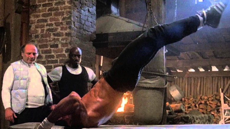 Rocky IV, allenamento