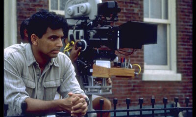 M. Night Shyamalan sul set de ‘Il Sesto Senso’