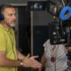 Massimiliano Gallo sul set