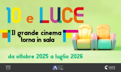A partire da ottobre un film italiano al mese per festeggiare i 100 anni di Luce Cinecittà: maestri indiscussi del cinema di nuovo in sala.