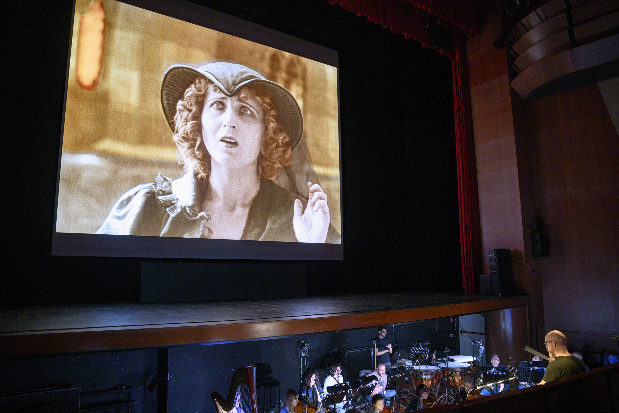 Cirano di Bergerac alle Giornate del Cinema Muto (foto Valerio Greco)