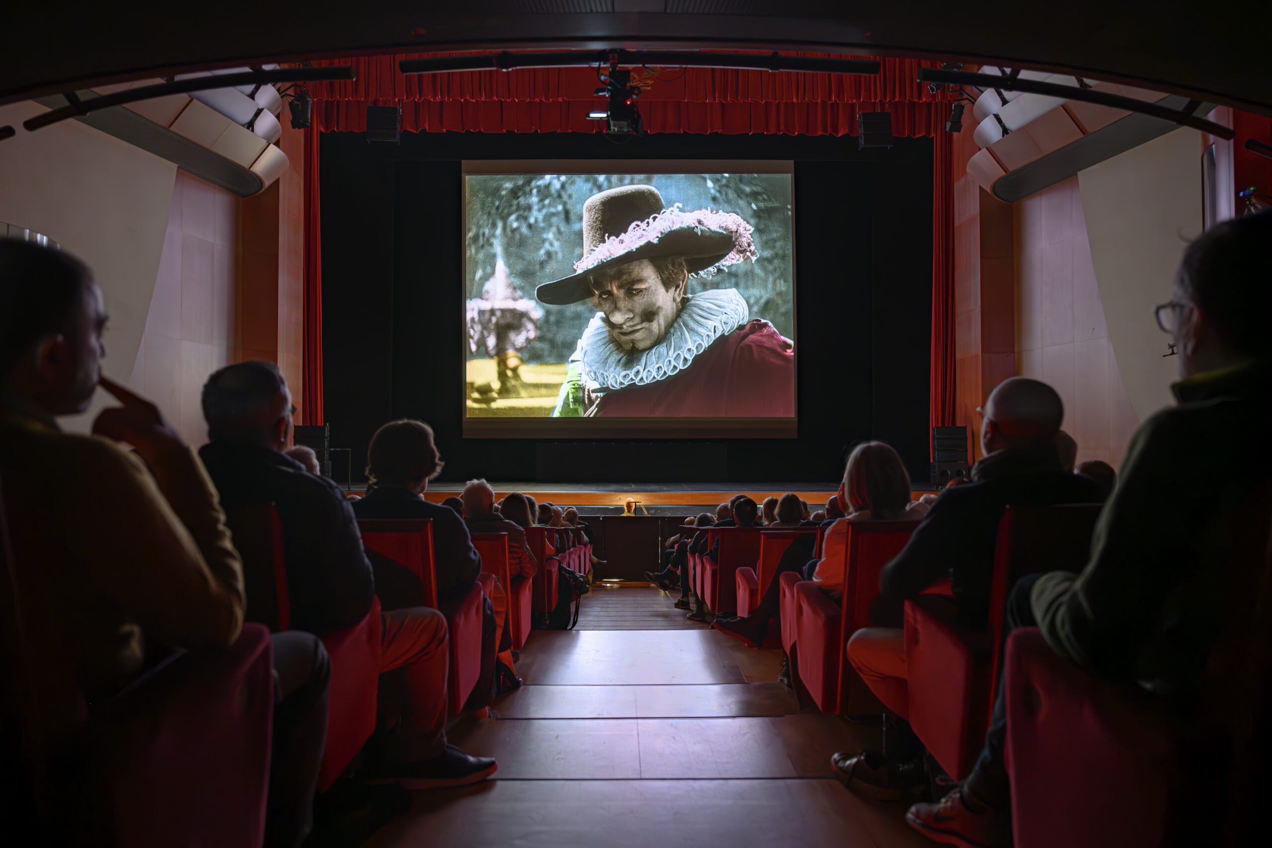 Cirano di Bergerac alle Giornate del Cinema Muto (foto Valerio Greco)