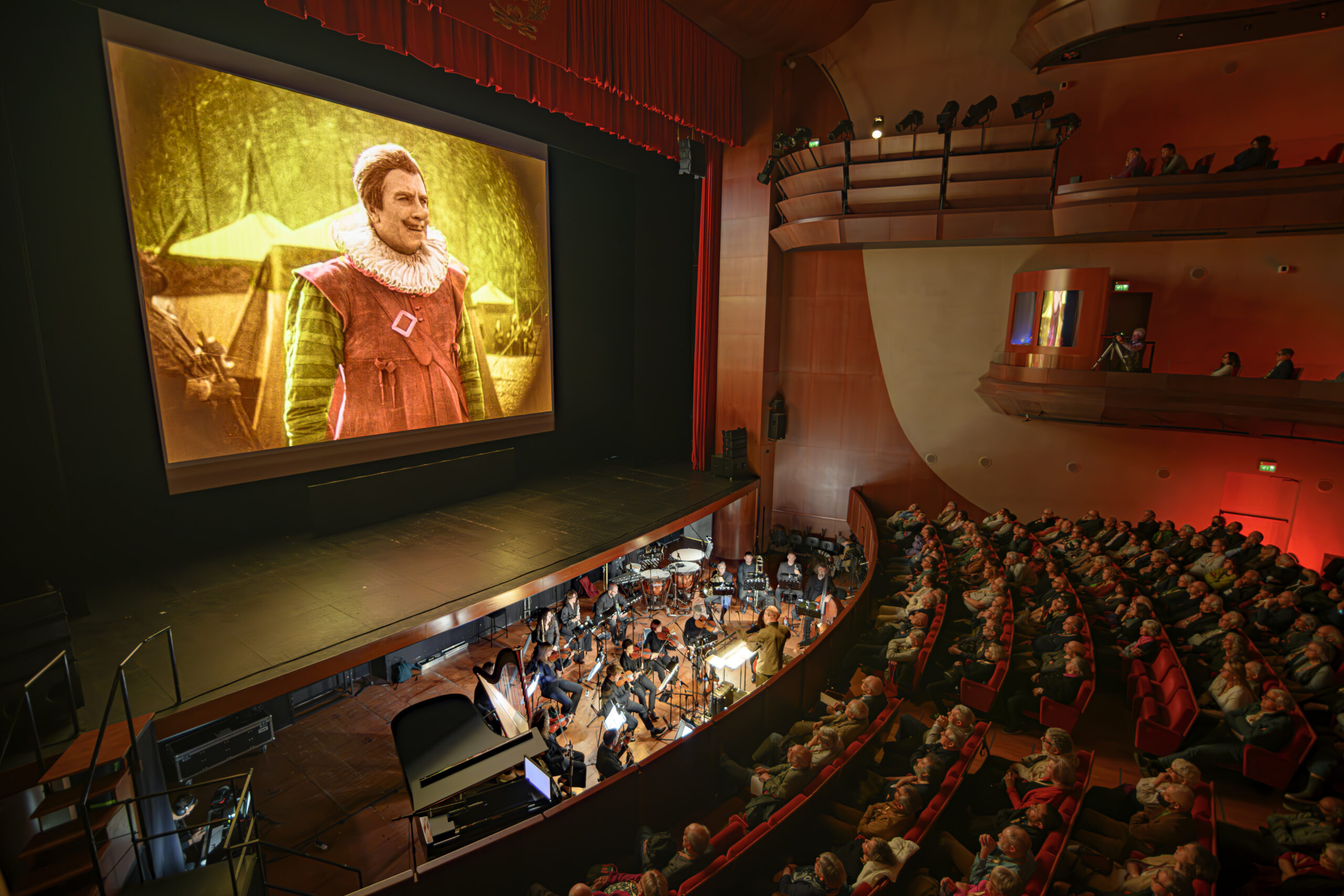 Cirano di Bergerac alle Giornate del Cinema Muto (foto Valerio Greco)