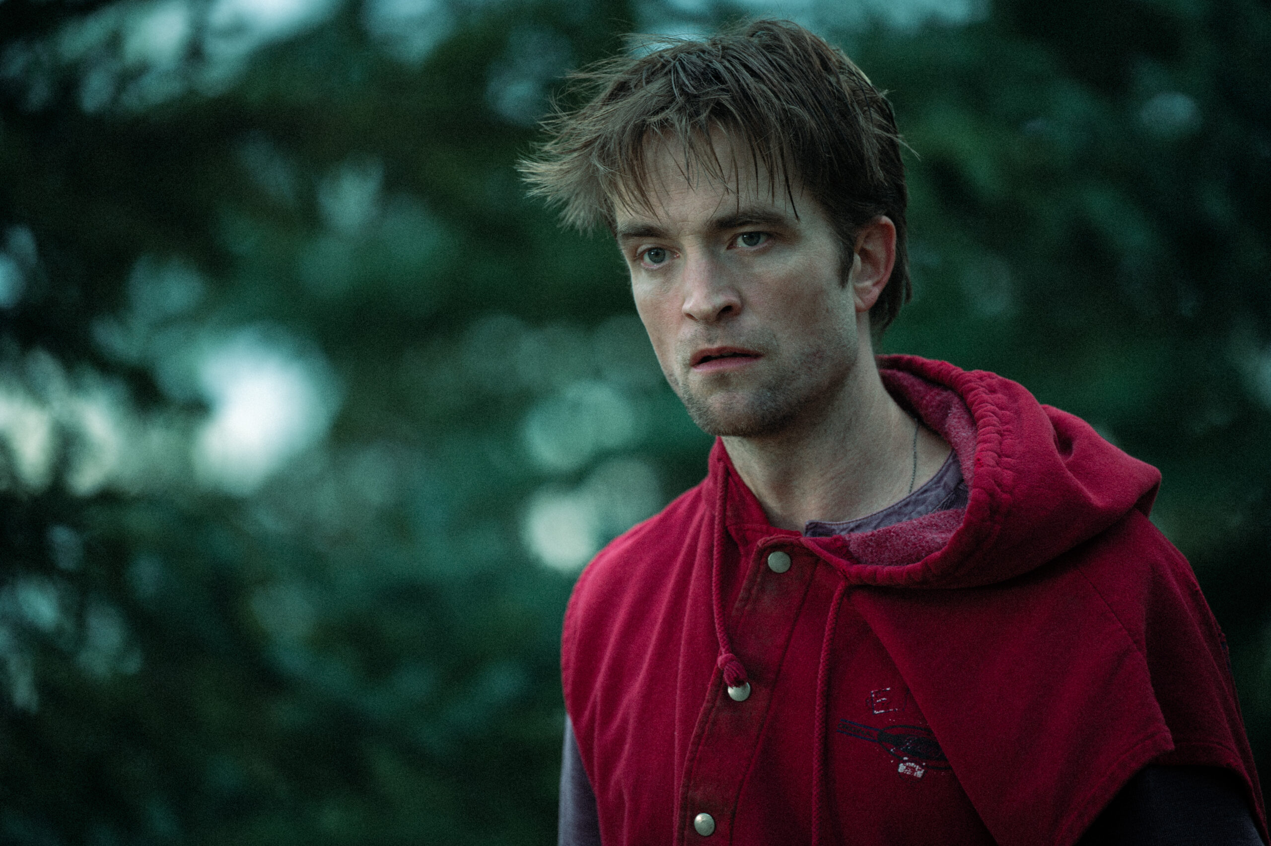 Robert Pattinson in Die My love (Lynne Ramsay, 2025)