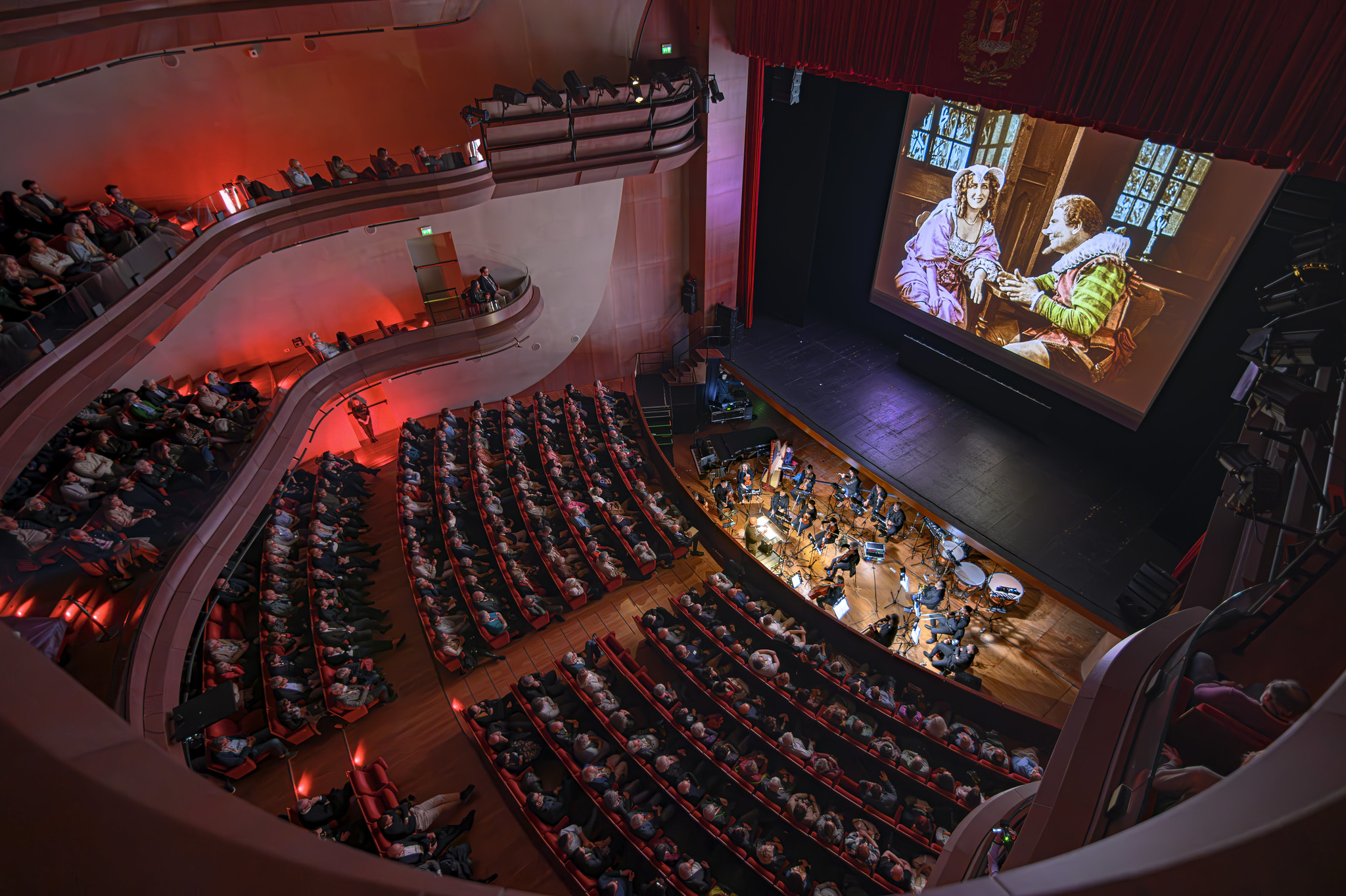 Cirano di Bergerac alle Giornate del Cinema Muto (foto Valerio Greco)