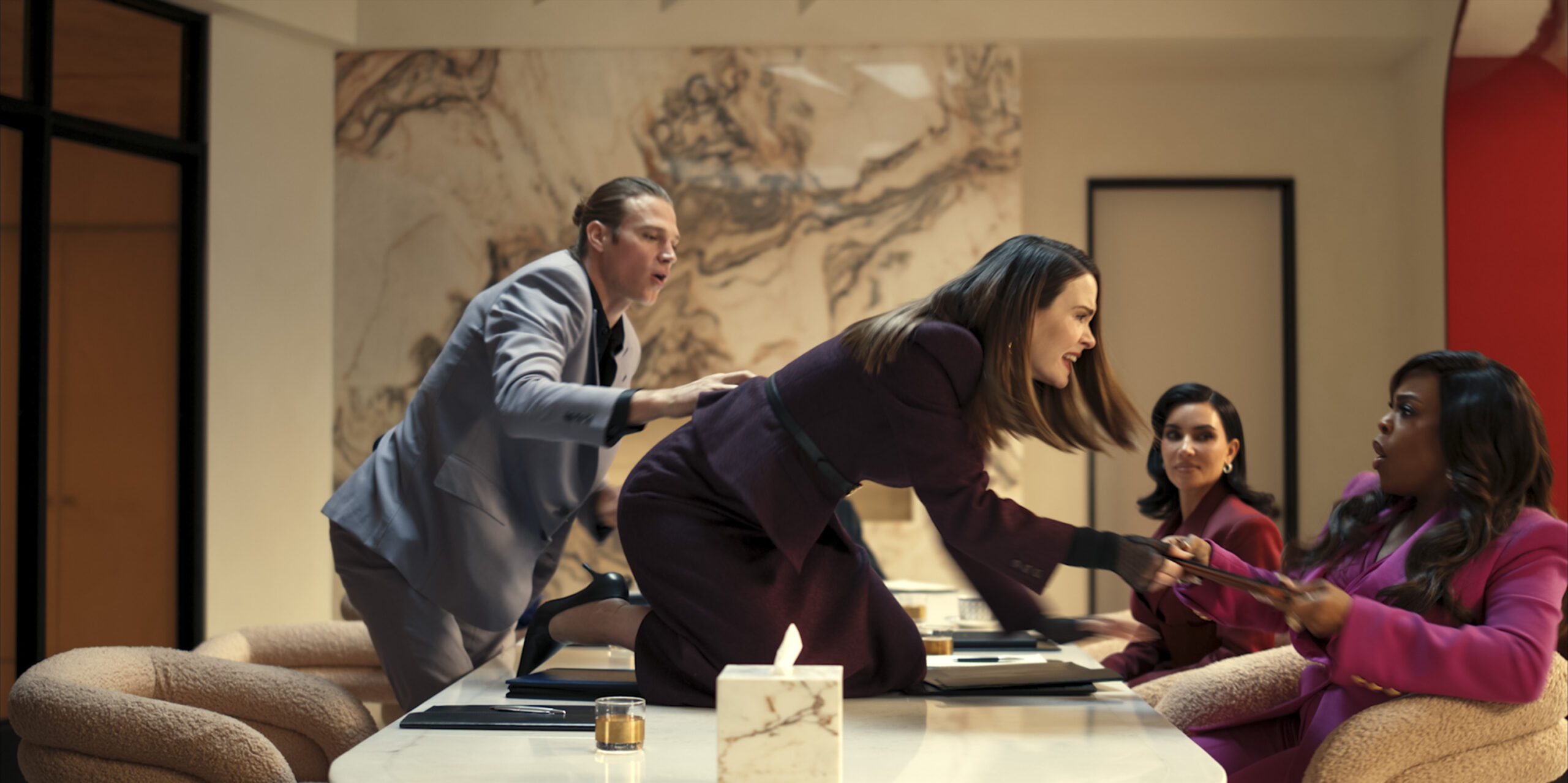 ALL’S FAIR - “First Look” (Disney)MATTHEW NOSZKA, SARAH PAULSON, KIM KARDASHIAN, NIECY NASH