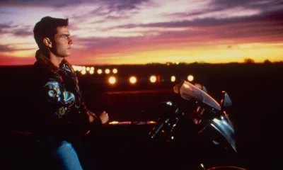 Top Gun: Tom Cruise in una scena del film.