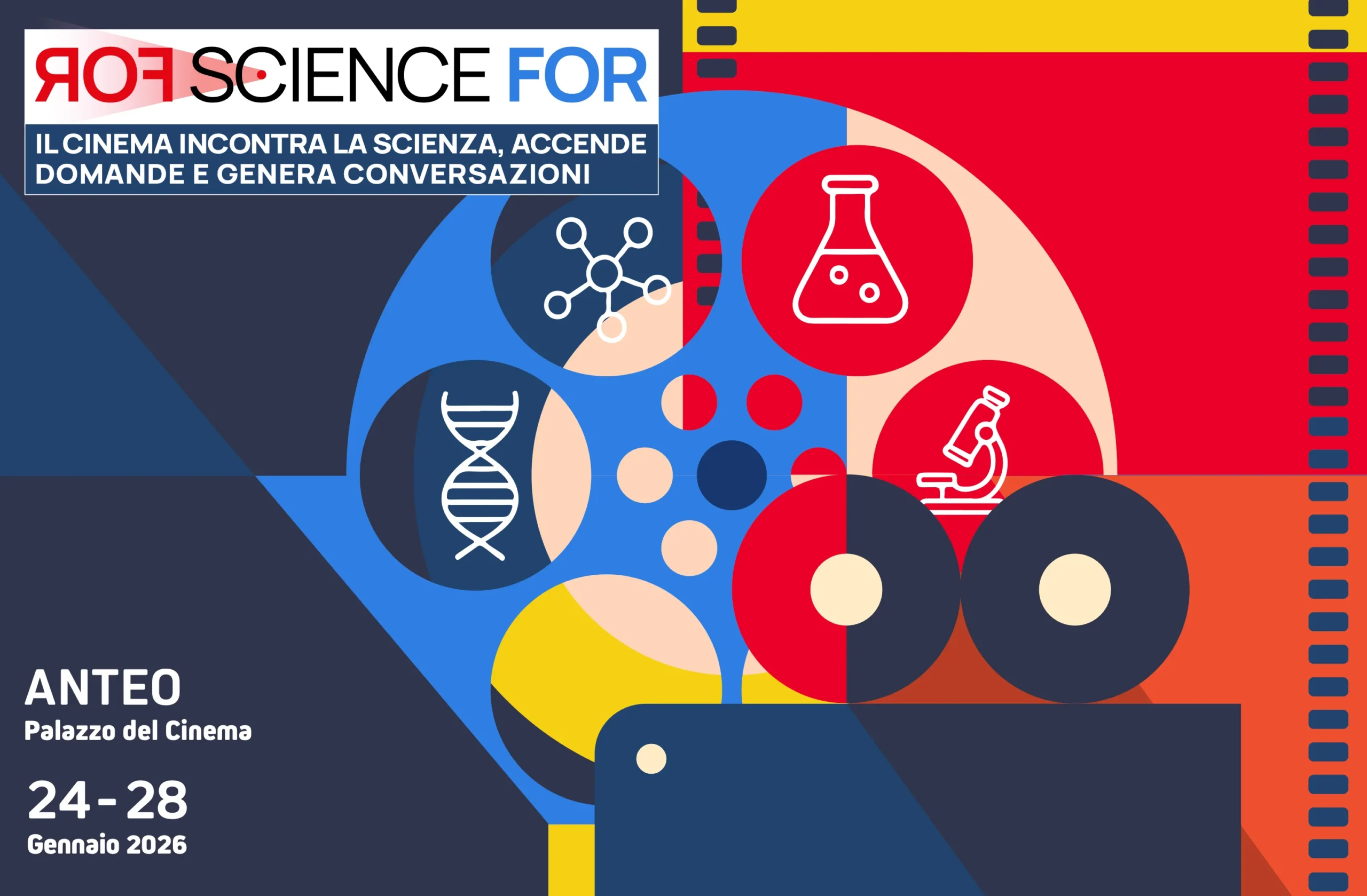 La Fondazione Umberto Veronesi, in collaborazione con Anteo, presenta una nuova iniziativa culturale, che unisce il cinema alla scienza.