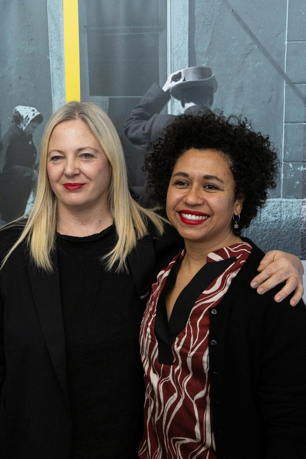 Nicoletta Romeo con Monica Goti, Presidente Alpe Adria Cinema