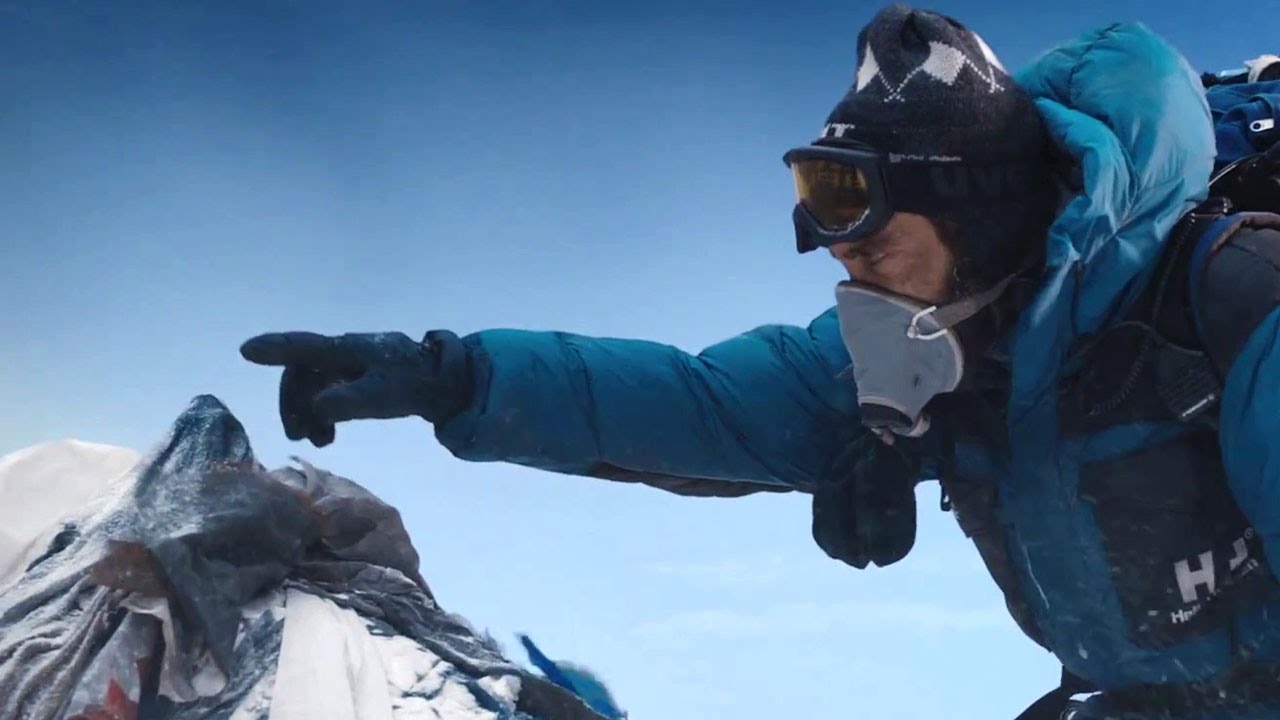 Una scena del film Everest