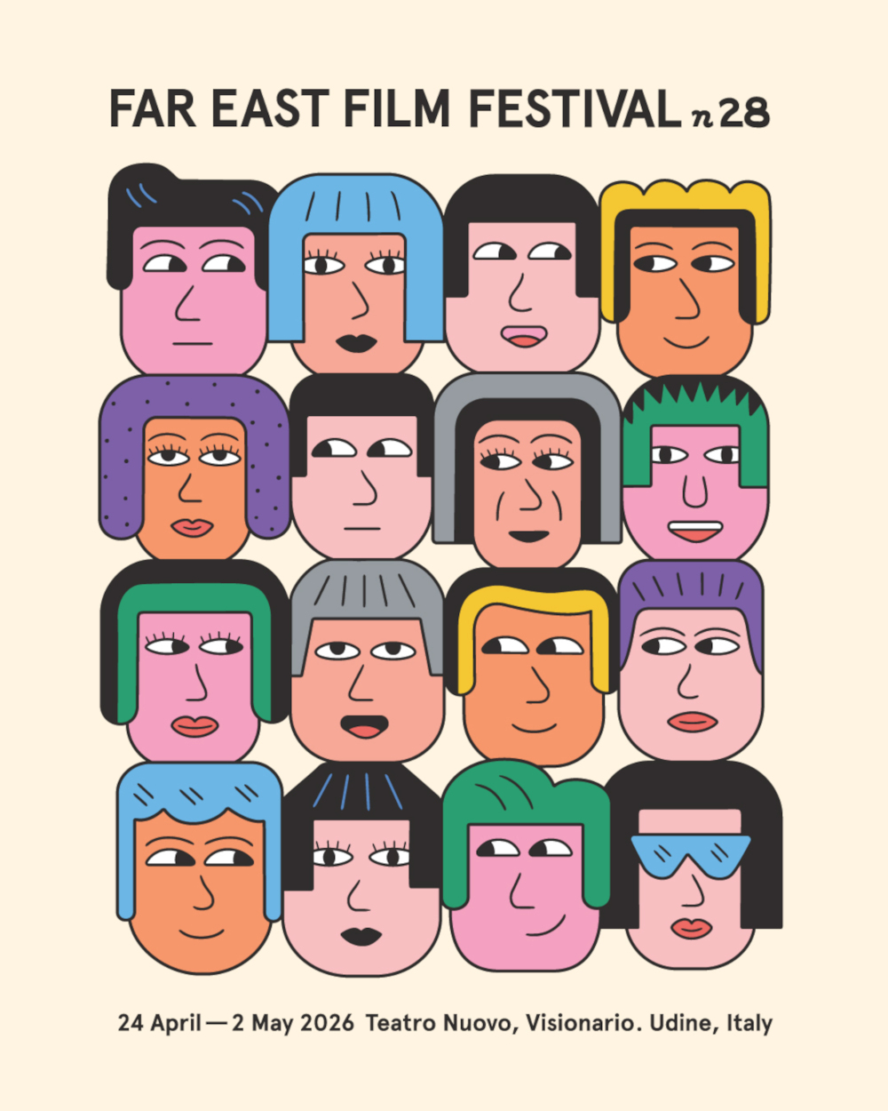 FEFF 28 svela il nuovo poster: il tema della moltitudine al centro della nuova edizione che si terrà dal 24 aprile al 2 maggio