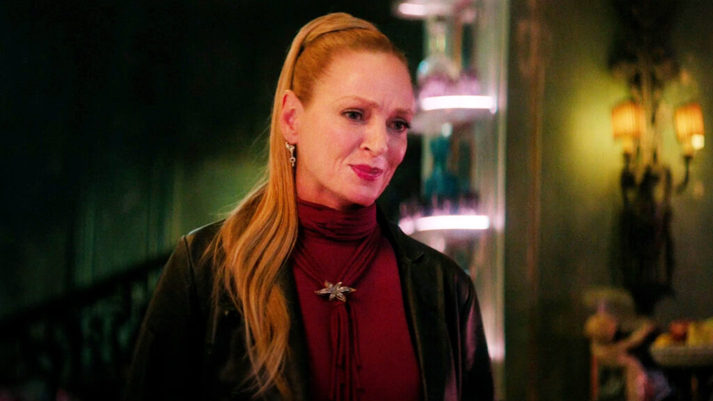 Uma Thurman in una scena di Pretty Lethal - Ballerine all'inferno © Gulfstream Pictures