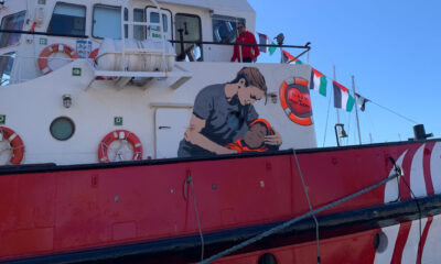 OPEN ARMS VERSO GAZA - Open Arms salpa con La Global Sumud Flotilla salpa da Barcellona verso Gaza. L’inizio di una nuova fase della missione, che proseguirà con una mobilitazione coordinata in diversi porti italiani.