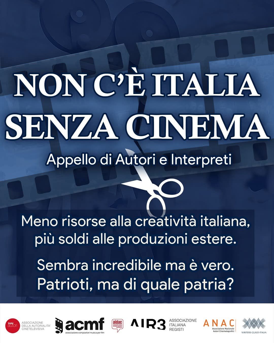 Non c'è Italia senza cinema