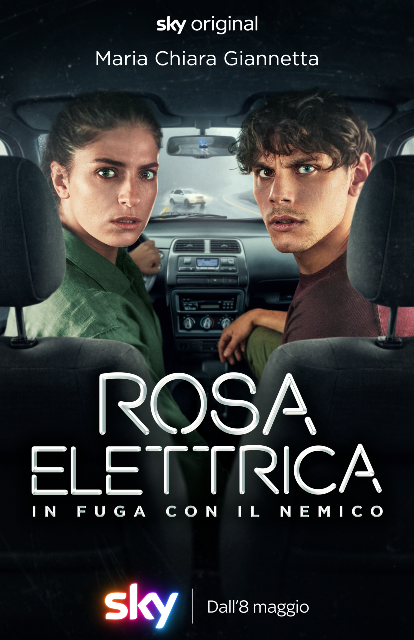 ROSA ELETTRICA – IN FUGA CON IL NEMICO | Dall’8 maggio in esclusiva su Sky e in streaming solo su NOW