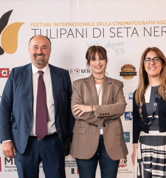 Tulipani di seta nera
