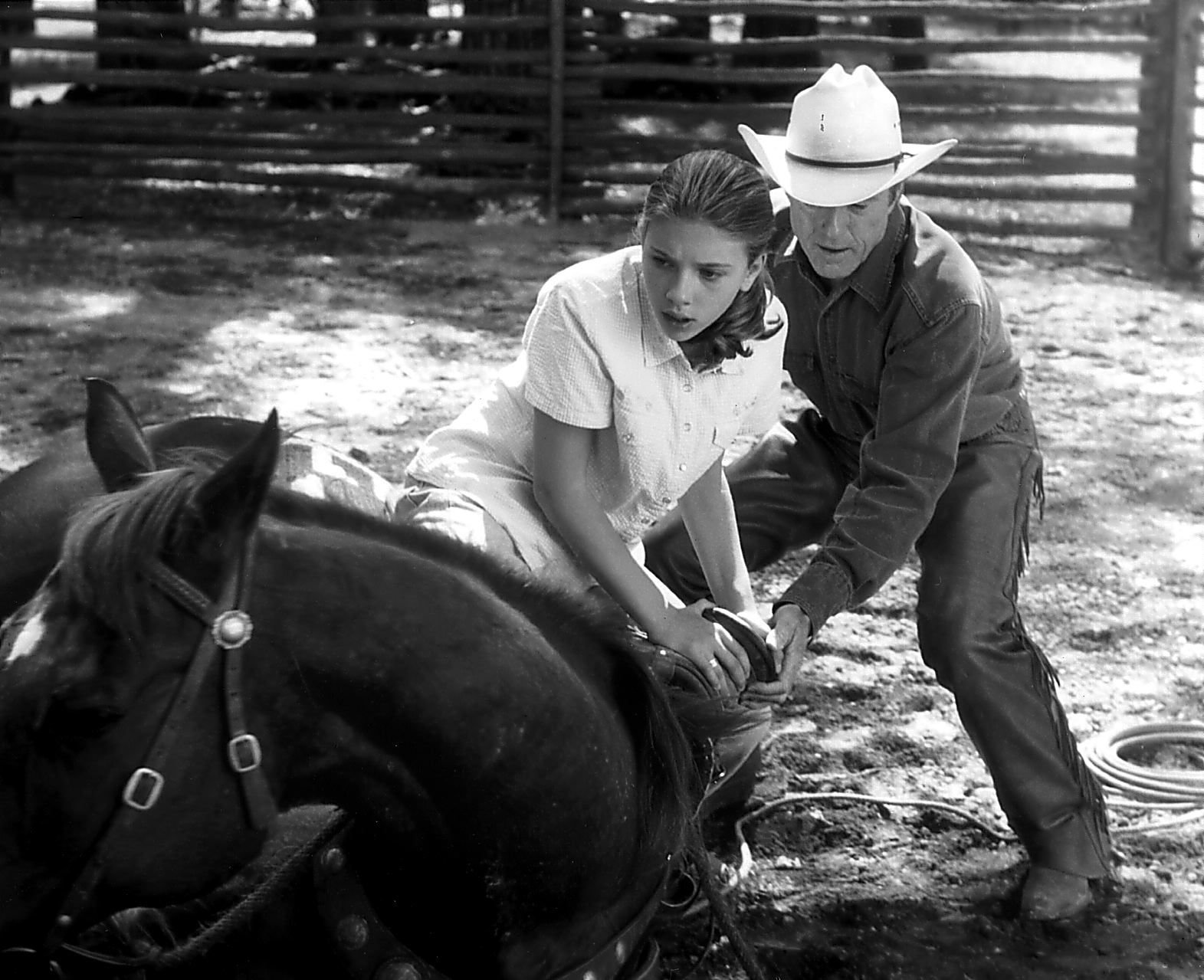 Claudia Cardinale e Robert Redford