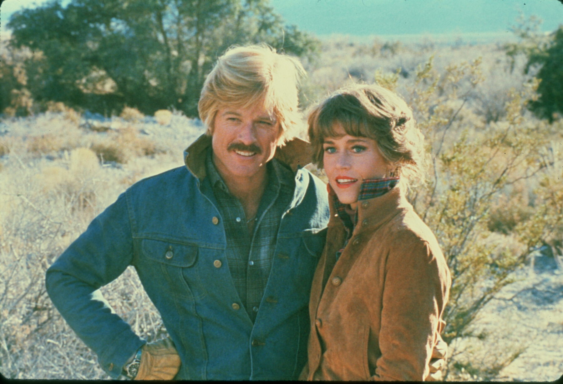 Claudia Cardinale e Robert Redford