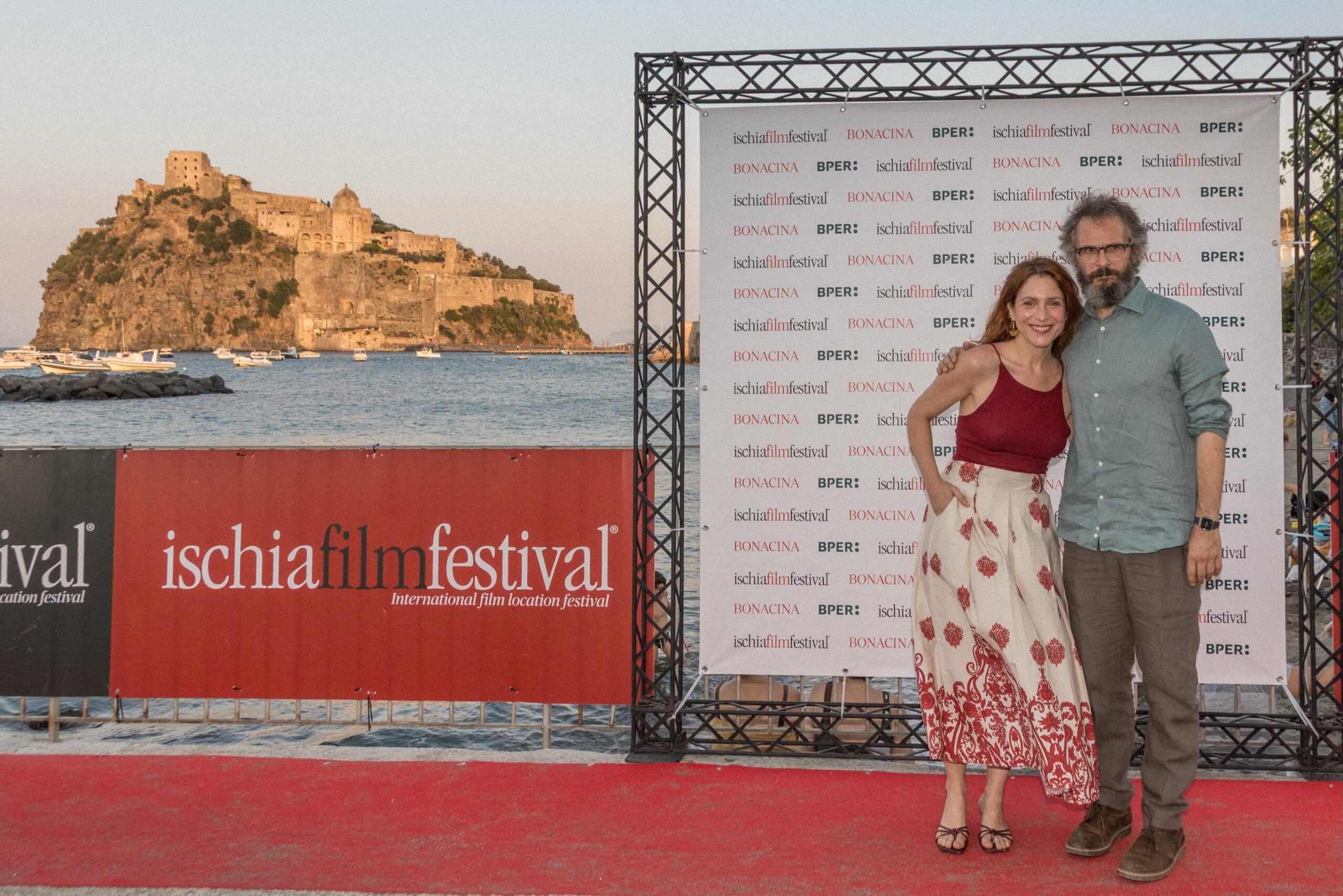 Isabella Ragonese e Francesco Lagi all'Ischia Film Festival