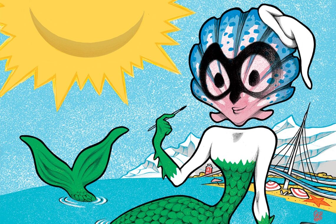 Cartoons on the Bay