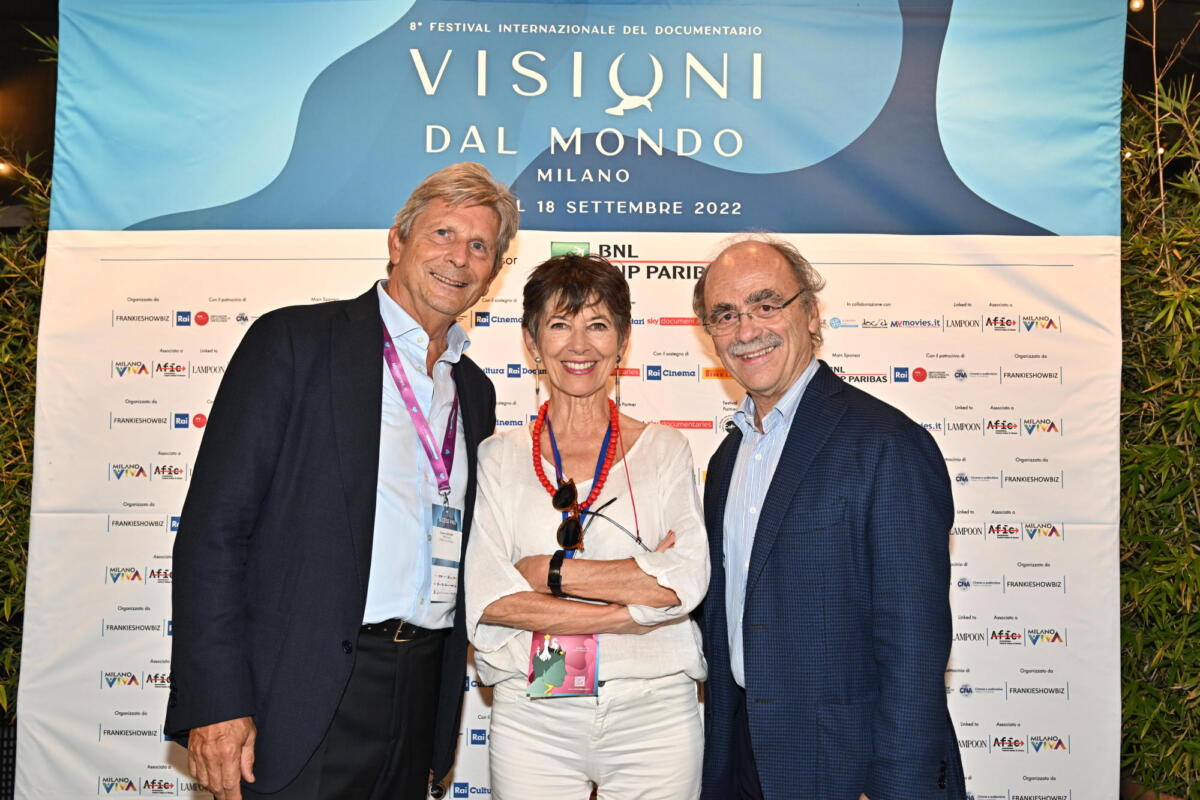 Francesco Bizzarri e Maurizio Nichetti al Visioni dal Mondo 2022